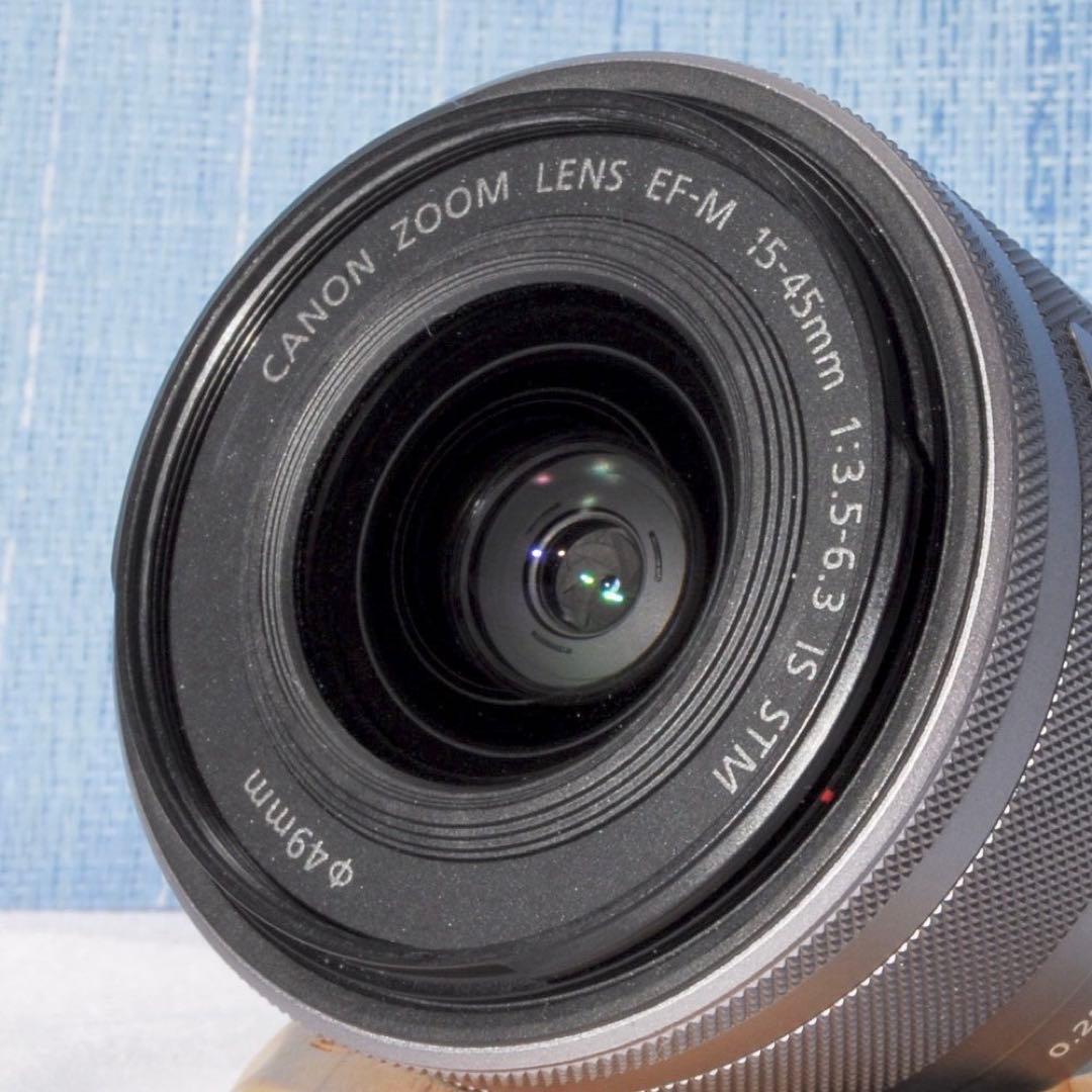✨訳あり✨Canon EOS M3 ホワイト❤️2420万画素！Wi-Fiモデル