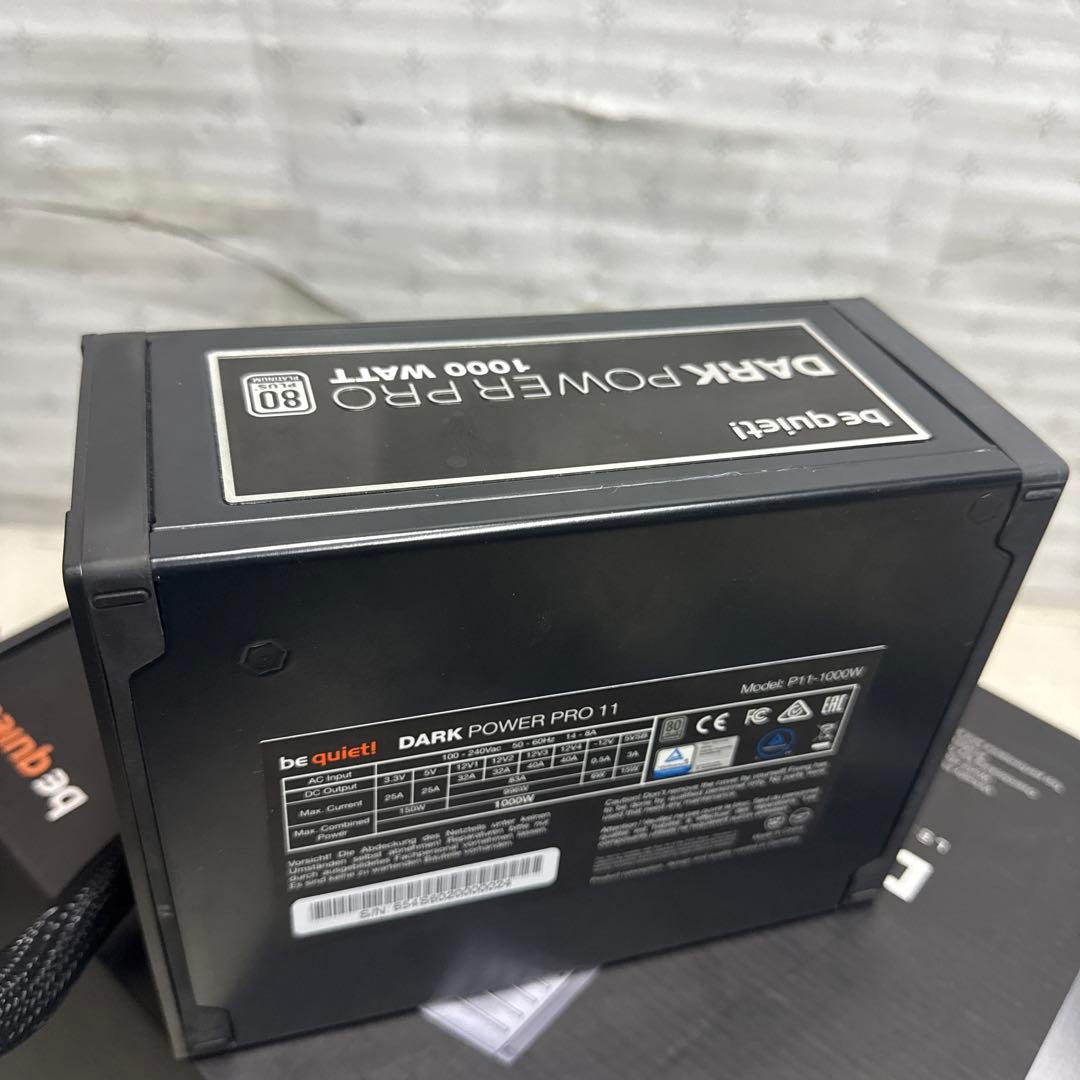 電源ユニット DARK POWER PRO 11 P11-1000W 80 PLUS