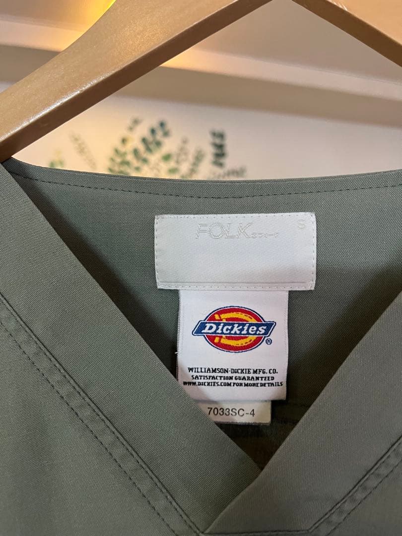Dickies グレー スクラブシャツ 7033SC-4 2セット