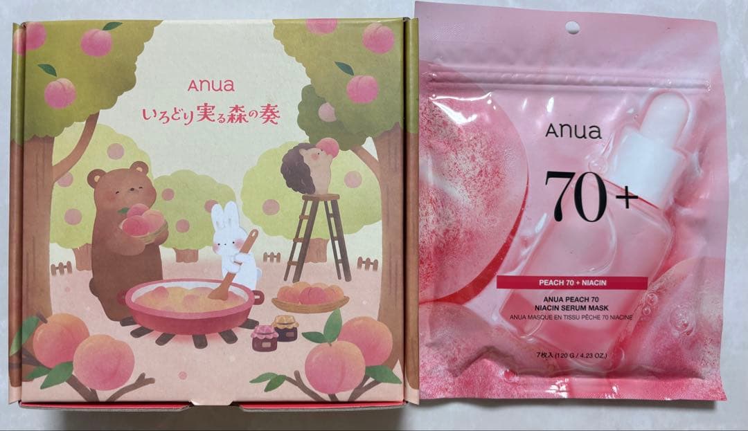 anua 桃　ピーチトナー セラム ミルク クリーム パック セット