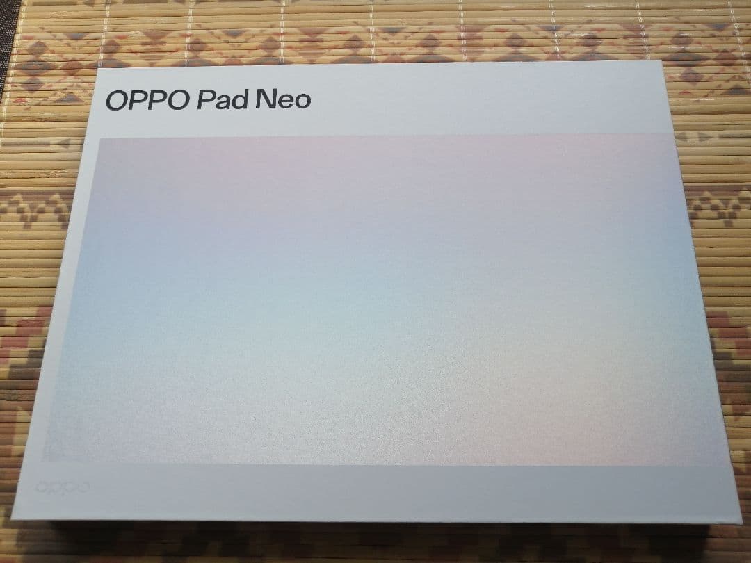 美品　使用時間短い　oppo pad neo　11インチ　128gb　タブレット