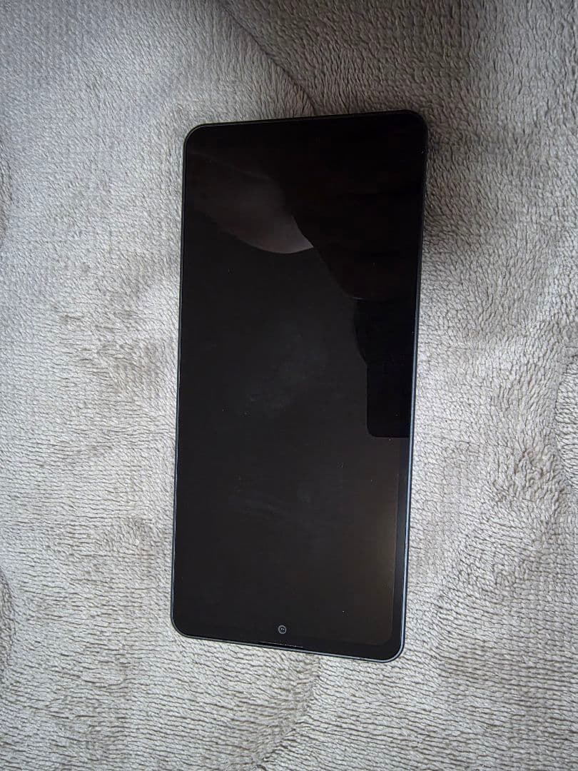 SIMフリー AQUOS sense6s SHG07　ブラック
