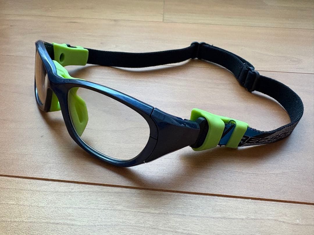 REC SPECS スポーツメガネ ジュニアRS-51 ネイビー/ライム