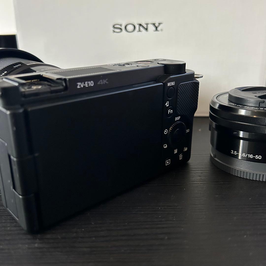 SONY ZVE-10 ミラーレス一眼カメラ ズームレンズ付き
