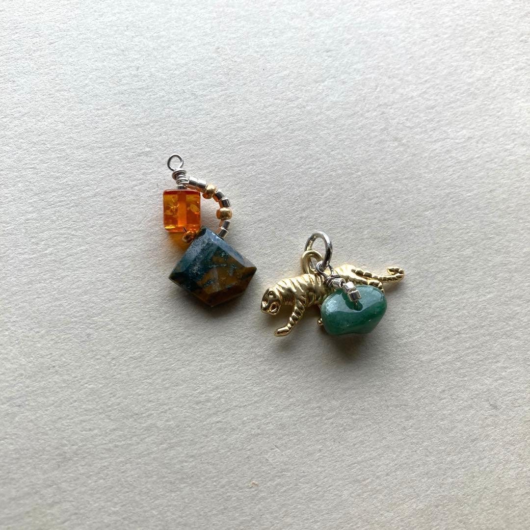 no.003 虎と琥珀と翡翠のtreasure box