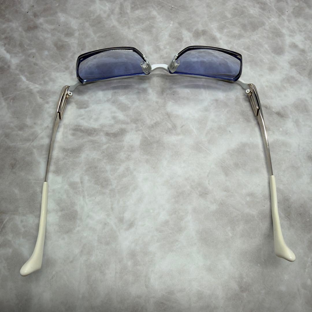 美品 MASAKI MATSUSHIMA ハーフリムメガネ 度付き眼鏡