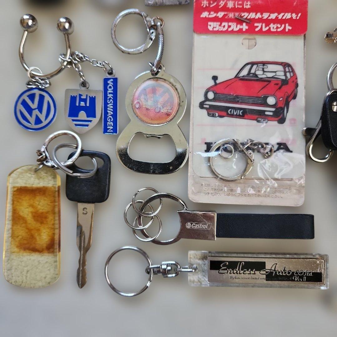 ヴィンテージ キーホルダー 旧車 アメ車 大量 シャビー レトロ アンティーク