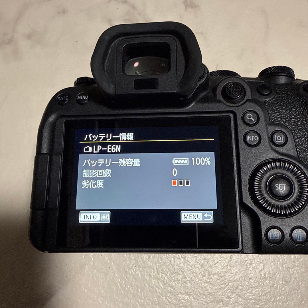 EOS R6 mark2 ボディ + バッテリーグリップ + バッテリー2個