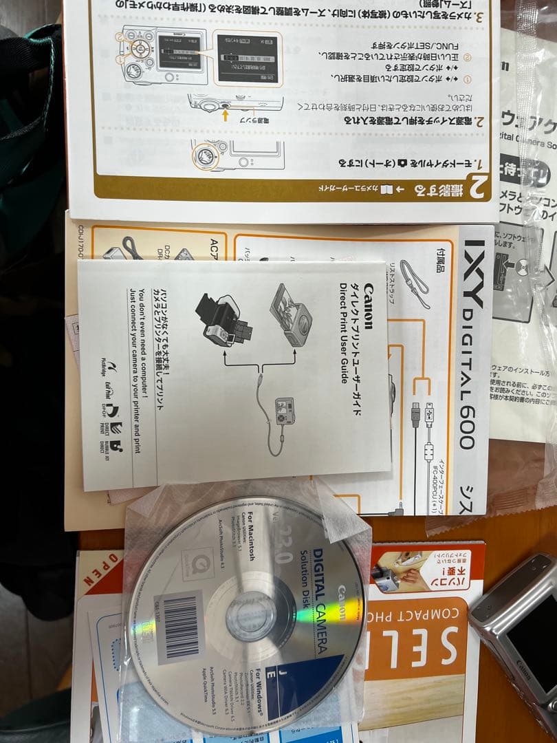 Canon IXY600　コンパクトデジタルカメラ