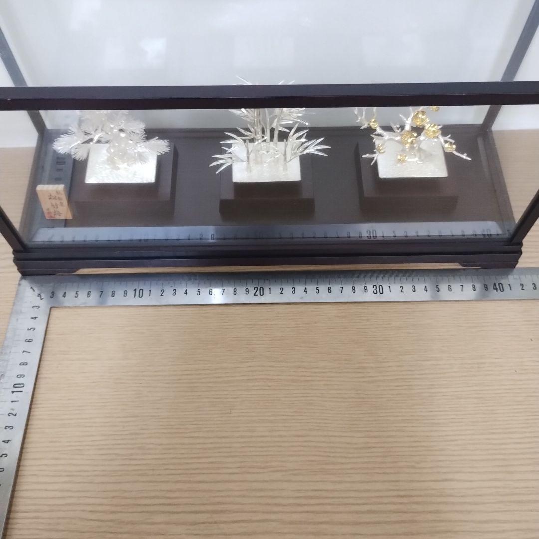 く*ん様 純銀製 盆栽風 金属工芸品