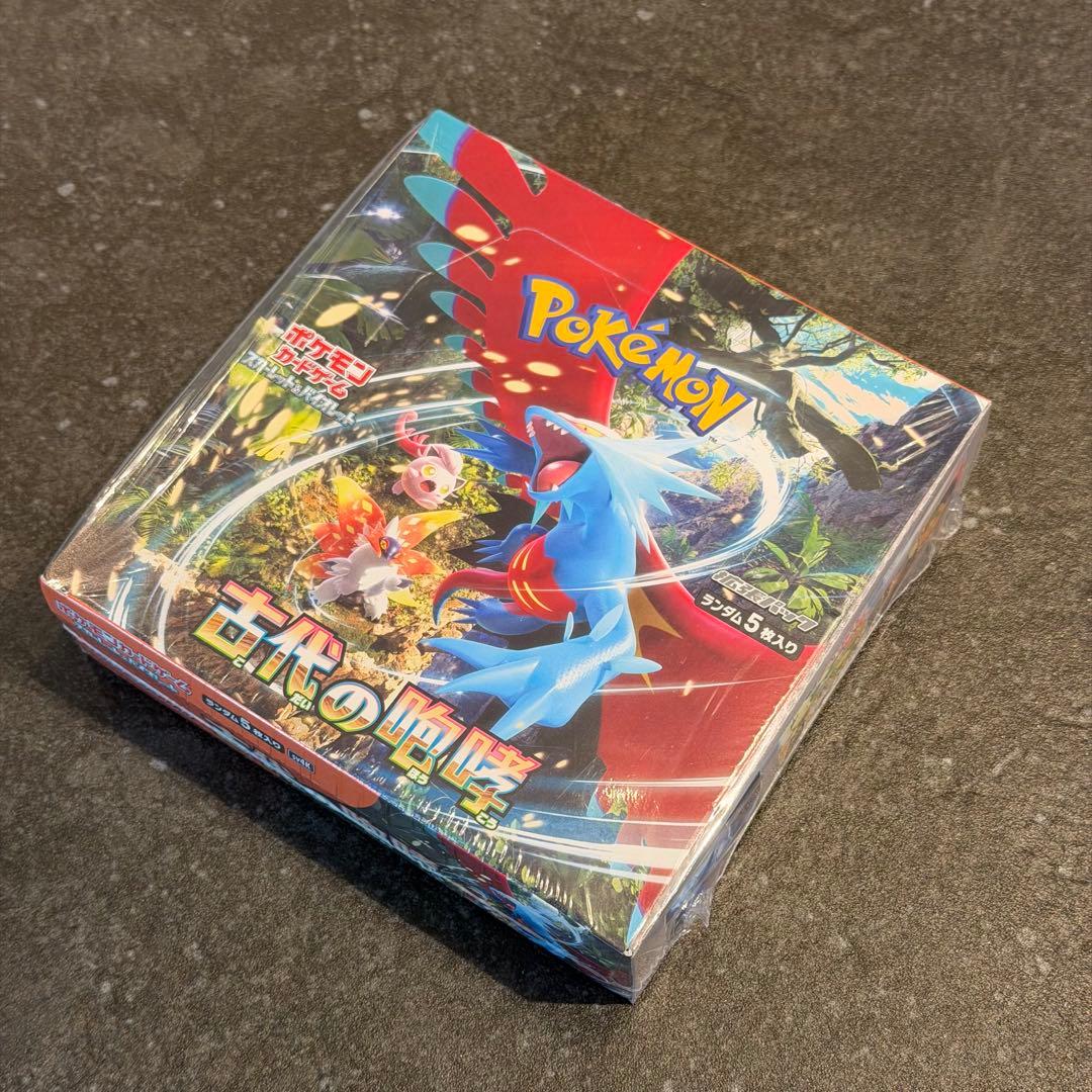 ①【新品未開封 シュリンク付き】 1box 古代の咆哮 ポケモンカード ボックス