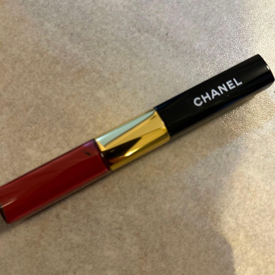 CHANEL ルージュデュオ ウルトラトゥニュ43 センシュアル ローズ