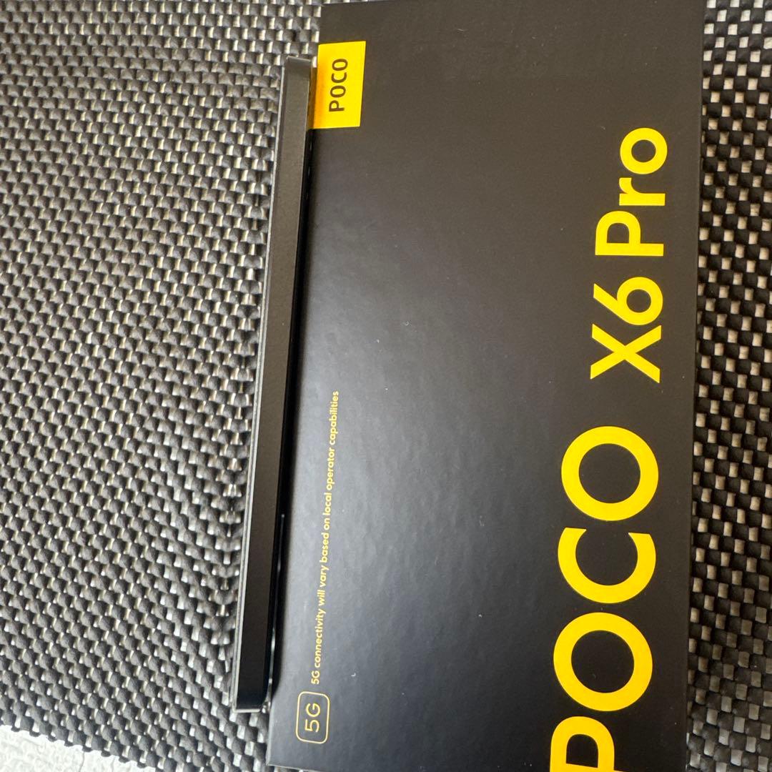 POCO X6 Pro 5G ブラック　本体　グローバル版