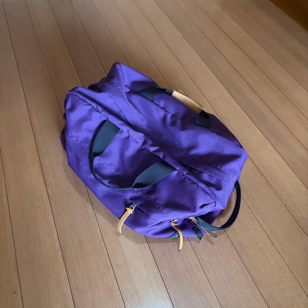 【便利】【美品】【旅行】【日常】X style ボストンバッグ　パープル系