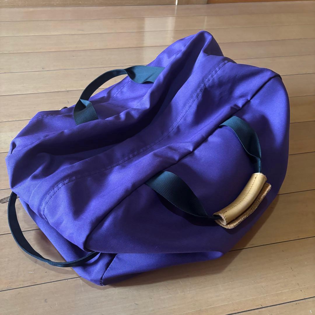 【便利】【美品】【旅行】【日常】X style ボストンバッグ　パープル系