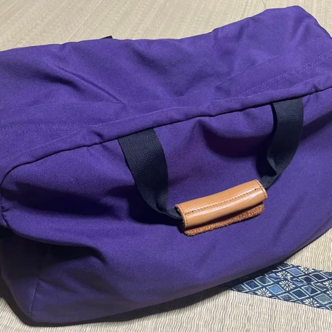 【便利】【美品】【旅行】【日常】X style ボストンバッグ　パープル系
