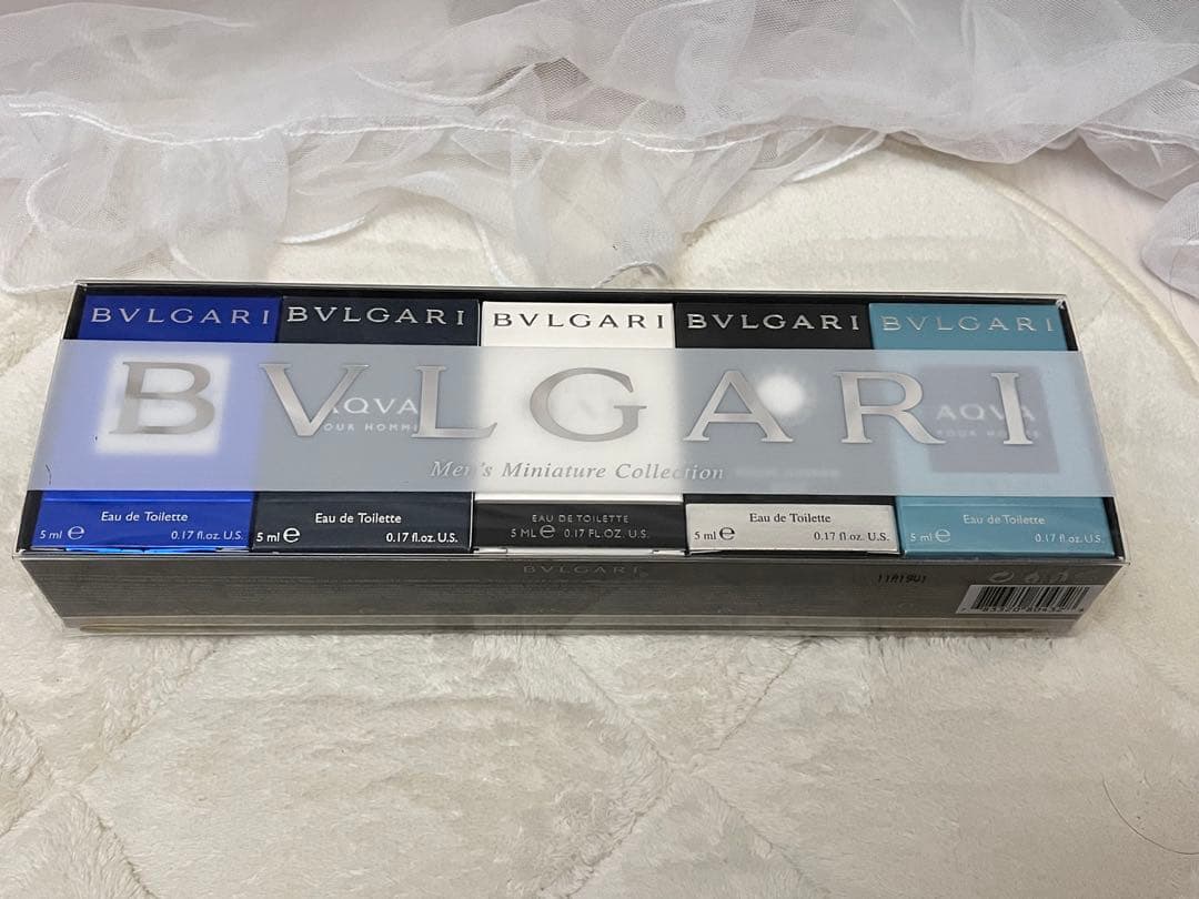BVLGARI Men's Miniature Collection 5本セット