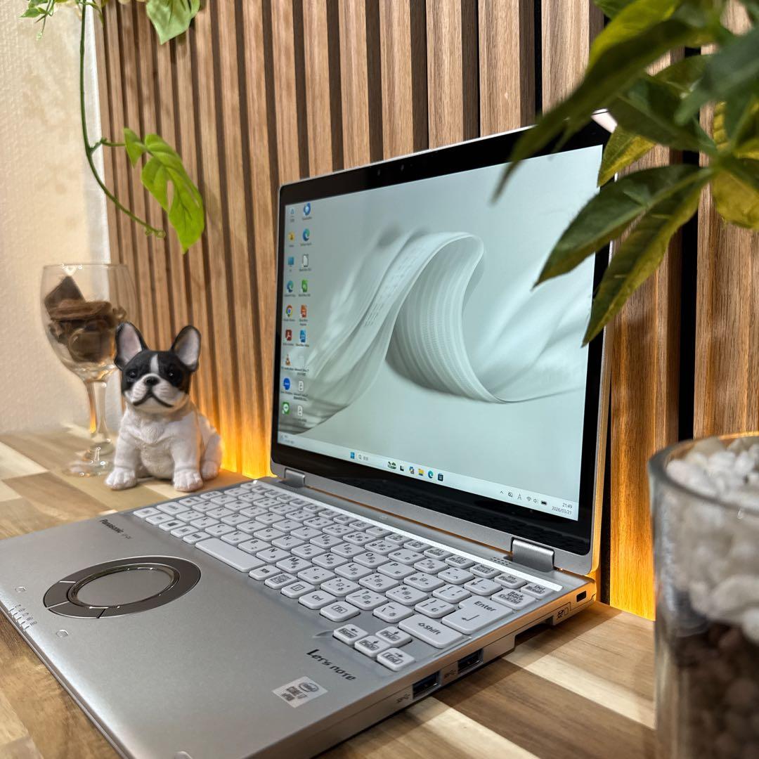 LTE上位i7搭載‼️Let's note QV9☘2in1タッチ対応☘ノートPC