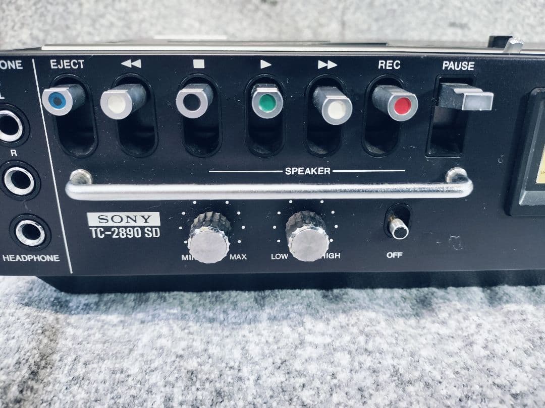 TC-2890SD カセットデンスケSONY