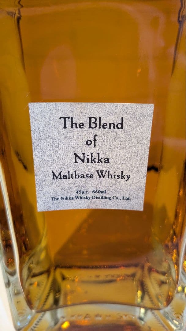 未開封 The Blend of Nikka Maltbase Whisky