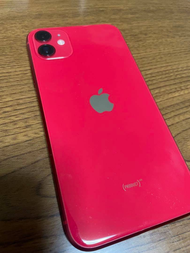 スマートフォン本体 Apple iPhone 11 product(RED). 128GB