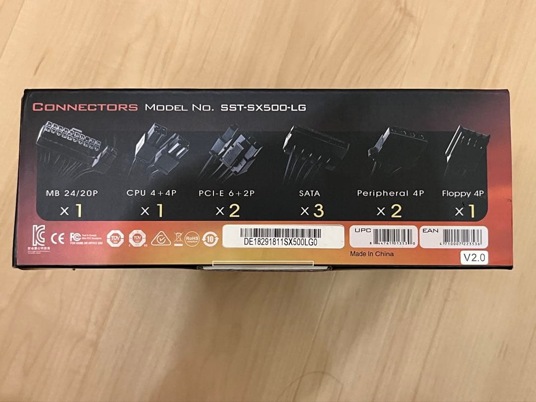 SilverStone SX500-LG 500W SFX-L電源