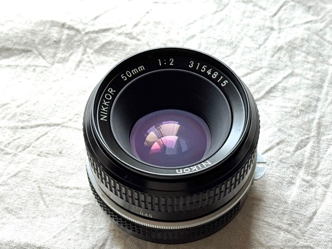 ⌘動作確認済み！ Nikon FM + Nikkor 50mm F2⌘