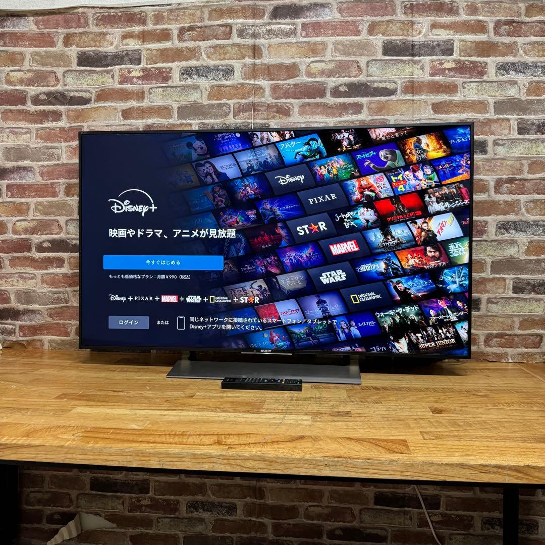 SONY 49V型 4K 液晶テレビ BRAVIA KJ-49X9000E