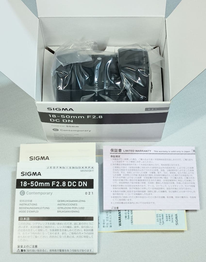 シグマ 18-50mm F2.8 DC DN RF用 1年保証 カメラのキタムラ