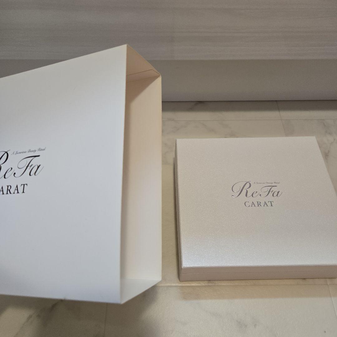 【美品】ReFa CARAT　リファカラット　プラチナ電子ローラー