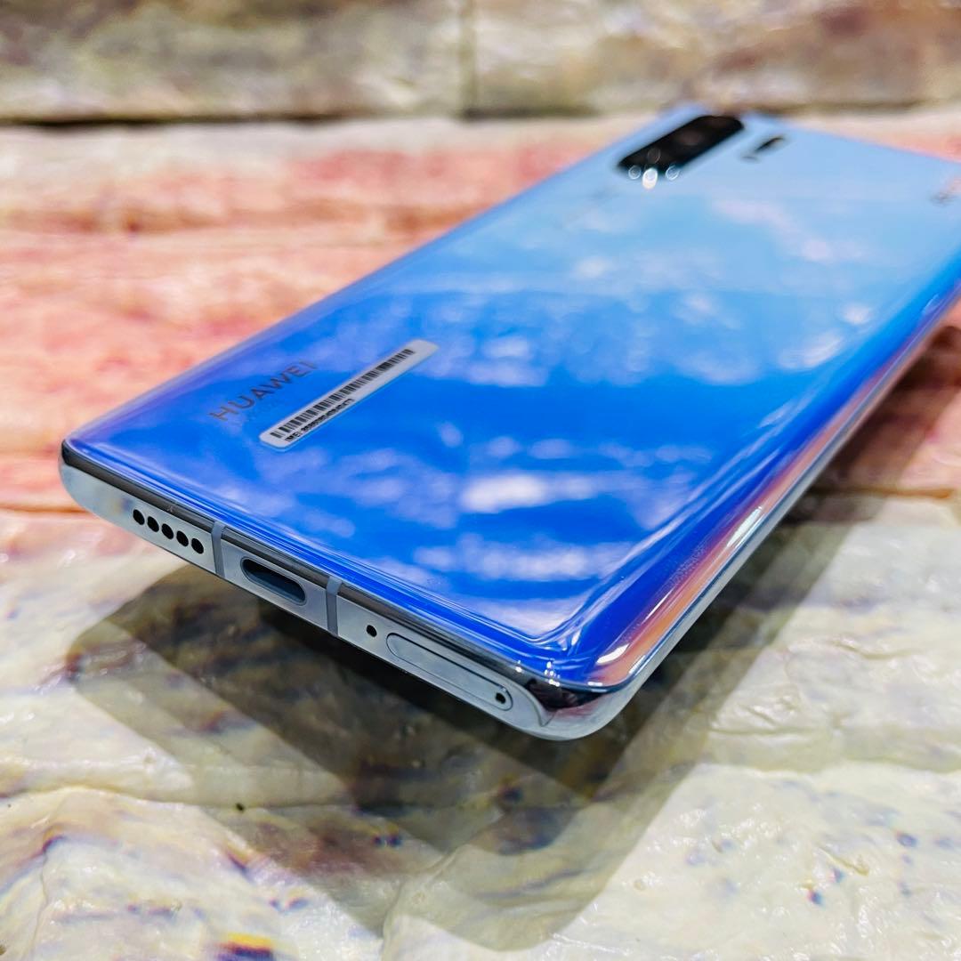 美品SIMフリー HUAWEI P30Pro 128GB ブリージングクリスタル