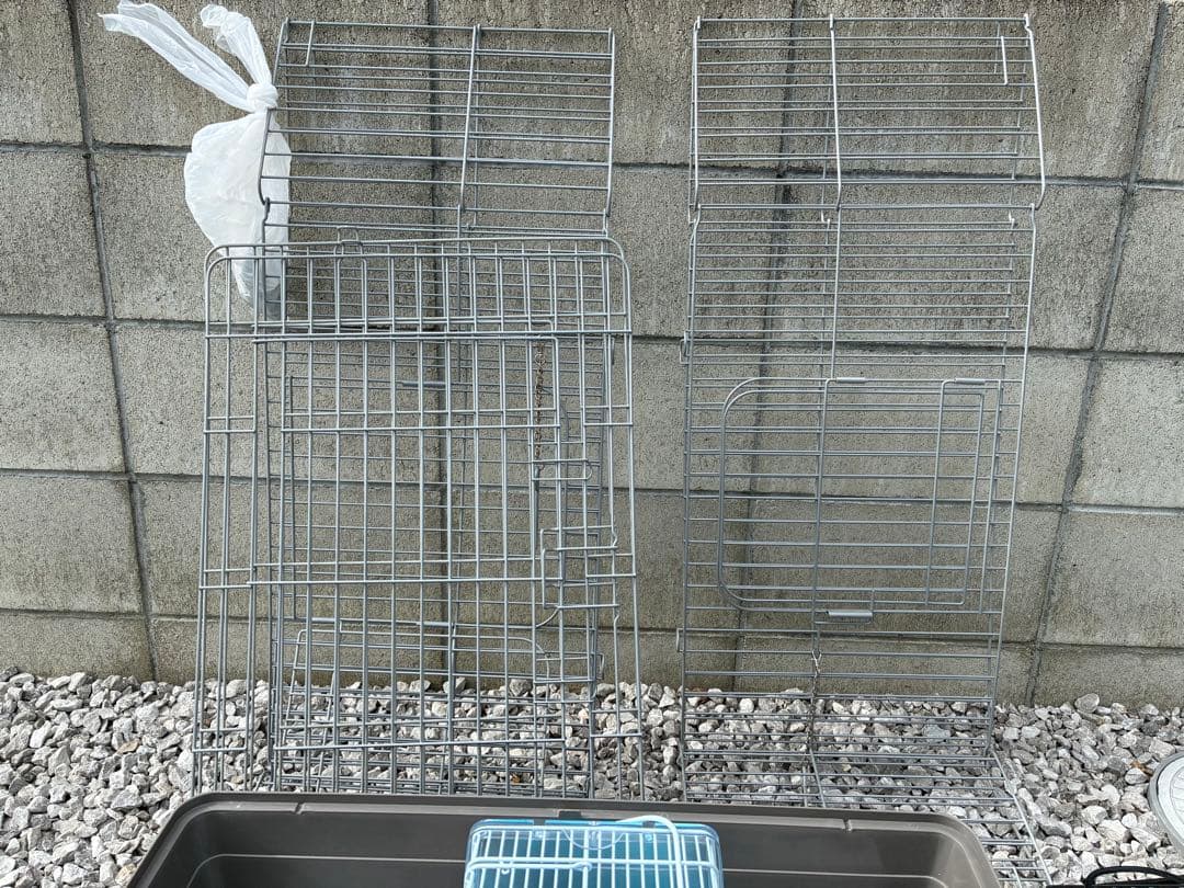 小動物用ケージセット　トレー付き