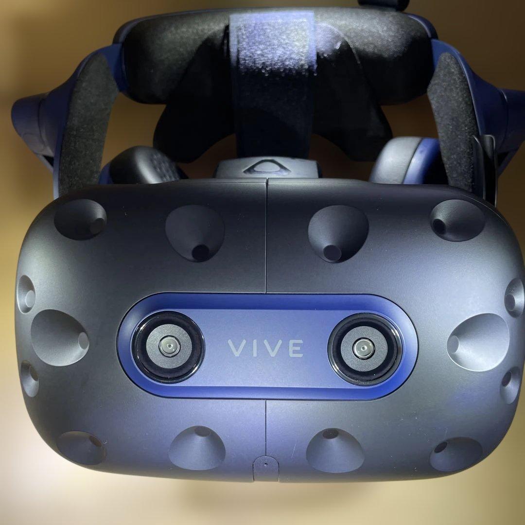 良品　HTC VIVE PRO２ヘッドセットのパーツのみ　動作確認済み　清掃済み