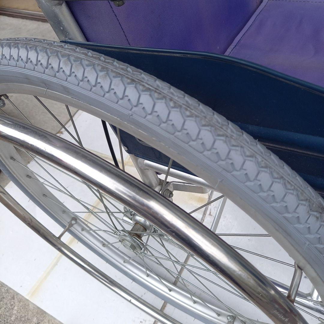 介護用　車椅子　タイヤ交換済