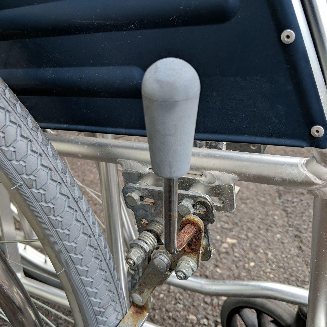 介護用　車椅子　タイヤ交換済