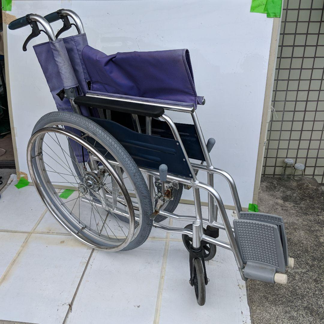 介護用　車椅子　タイヤ交換済