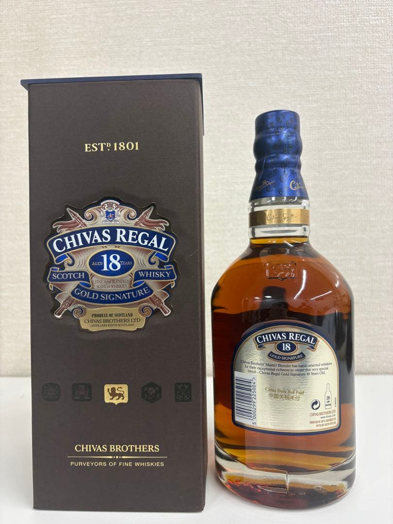 ウイスキー Chivas Regal 18 Gold Signature 750ml