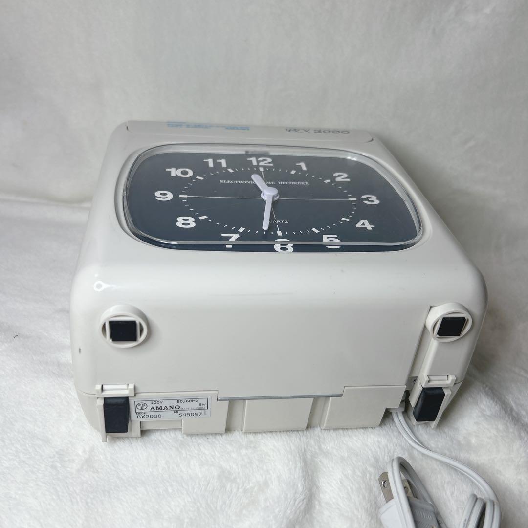 ✨動作品✨AMANO BX2000 タイムレコーダー