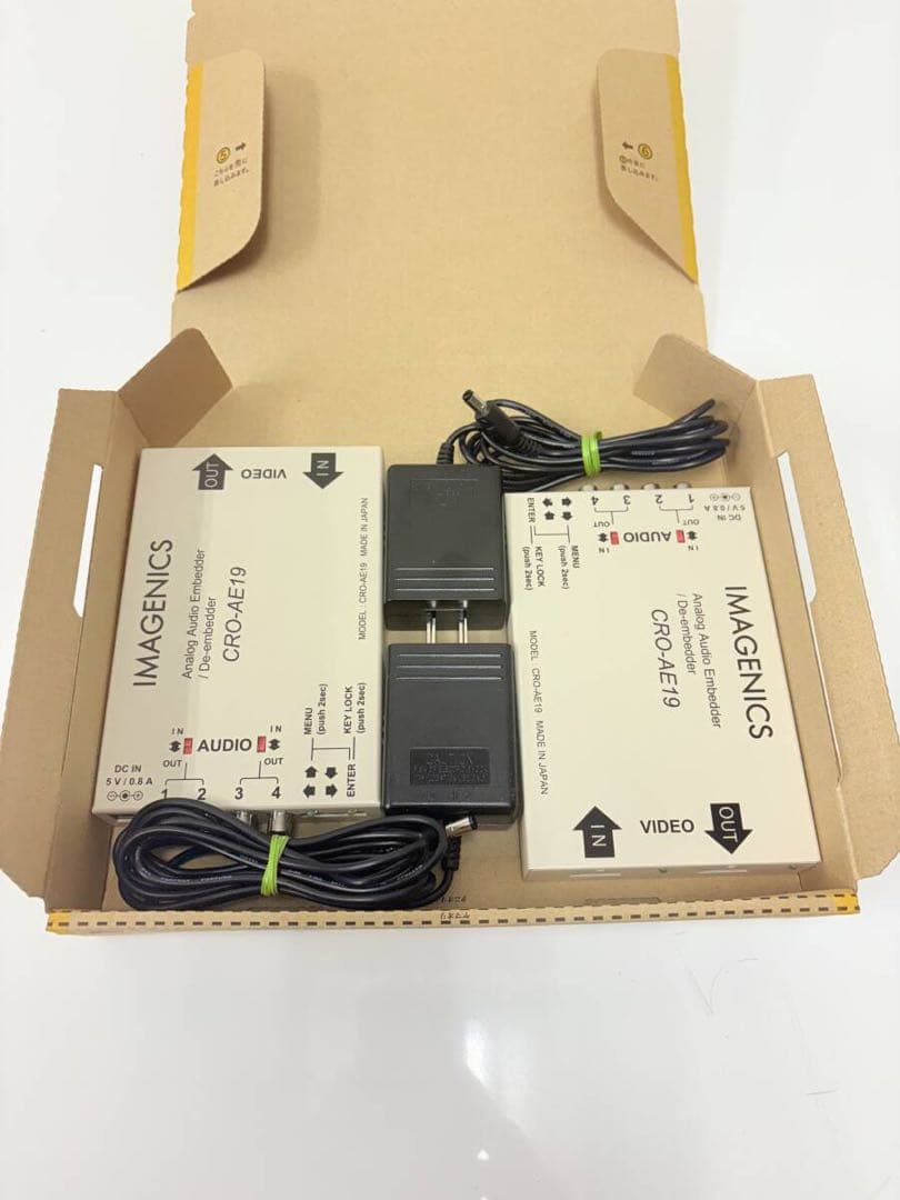 IMAGENICS アナログオーディオエンベッダー CRO-AE19