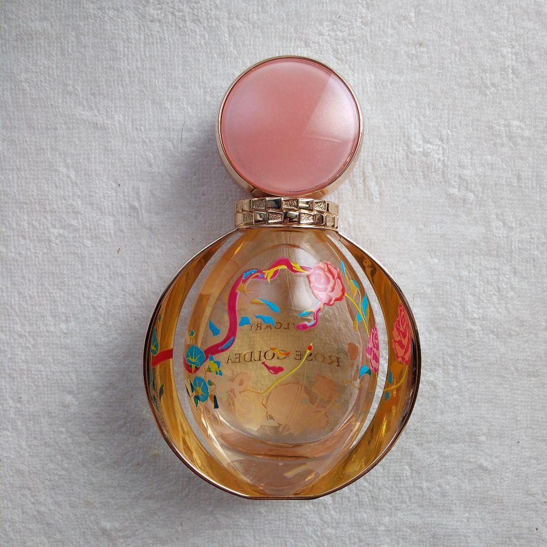 ブルガリ　ローズゴルデア　限定フローラルボトル　90ml　香水　箱なし