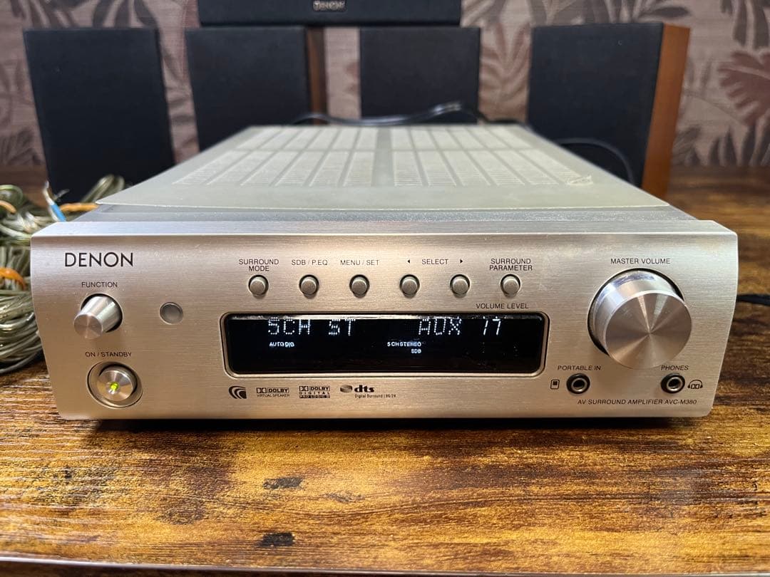まあまあ美品【DENON】DHT-M380 サラウンドシステム