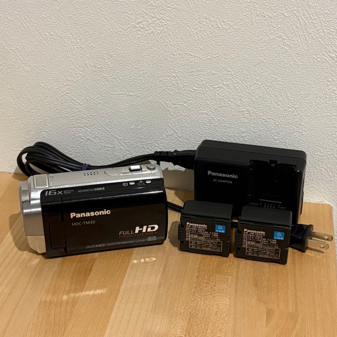 Panasonic HDC-TM30 ビデオカメラ