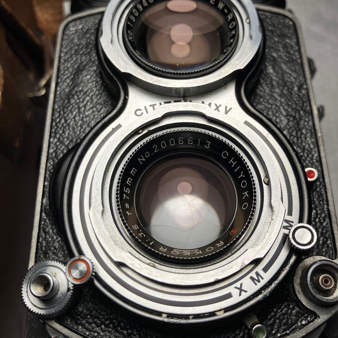 整備済 実用品 MINOLTA Autocord 二眼レフ フィルムカメラ