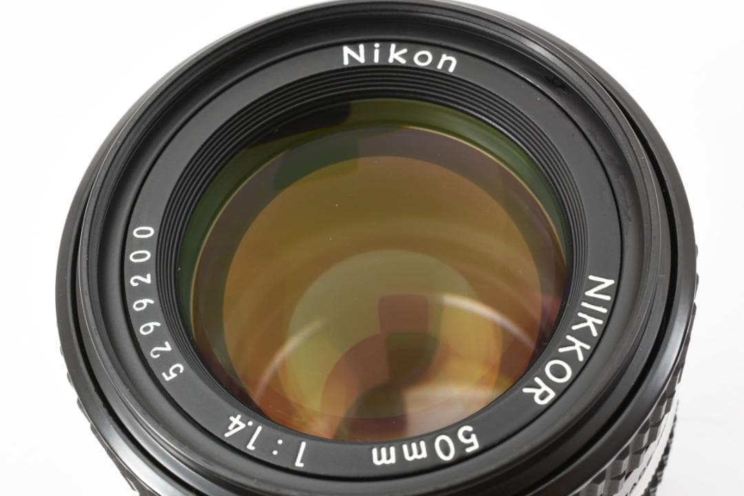 新品級 NIKON AI-S NIKKOR 50mm f1.4 MF B440