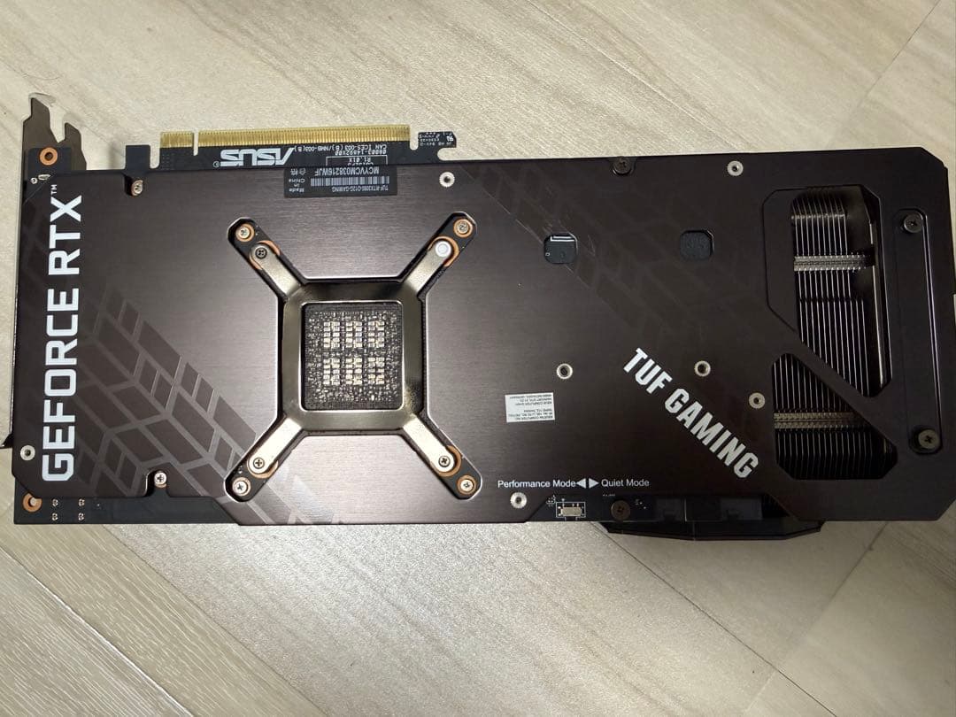 グラフィックボード・グラボ・ビデオカード GeForce RTX3080 12GB ASUS TUF GAMING