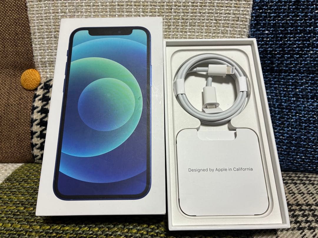 【香港版】Apple iPhone 12 mini ブルー Gibsonケース