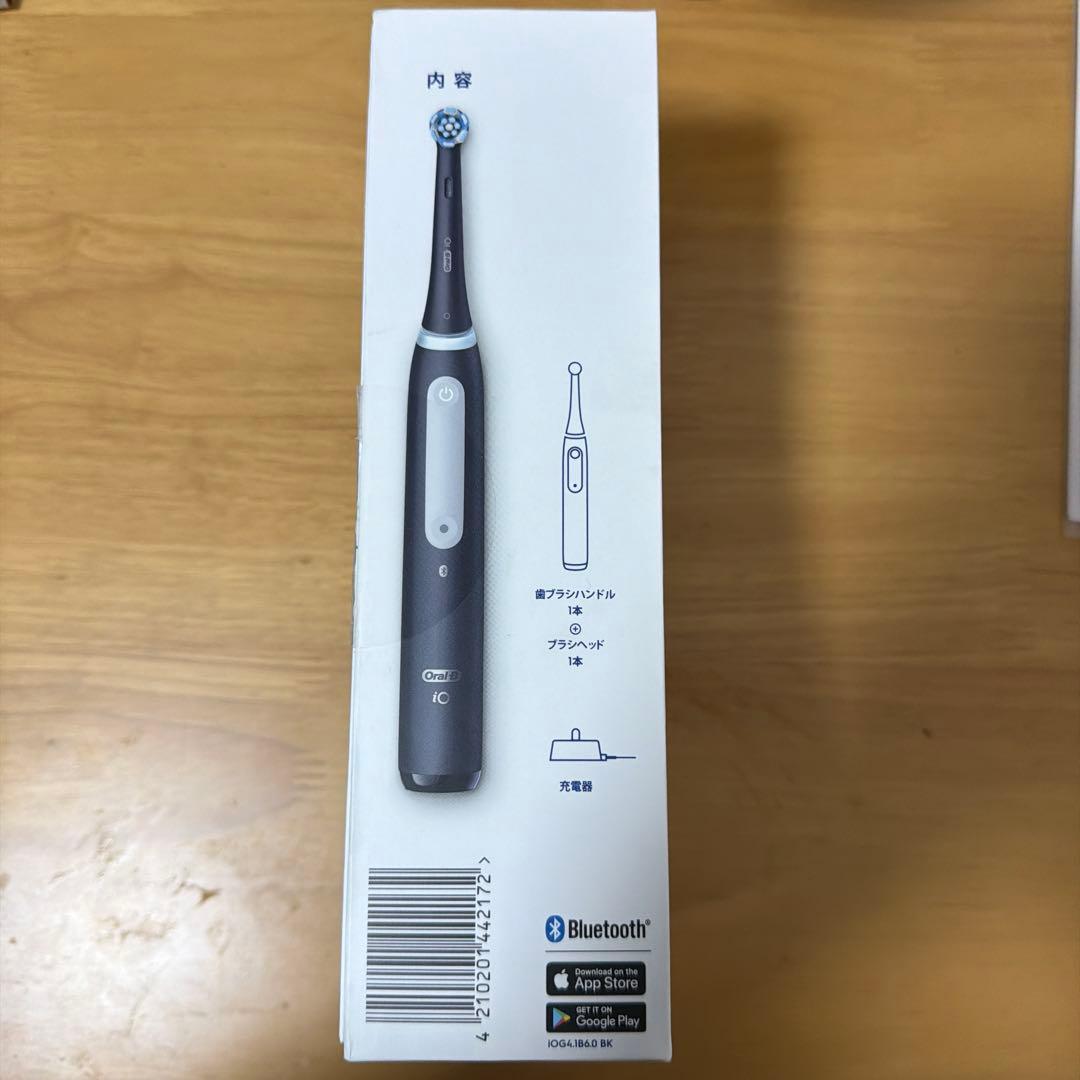 Oral-B iOシリーズ 4s 電動歯ブラシ 本体 マットブラック