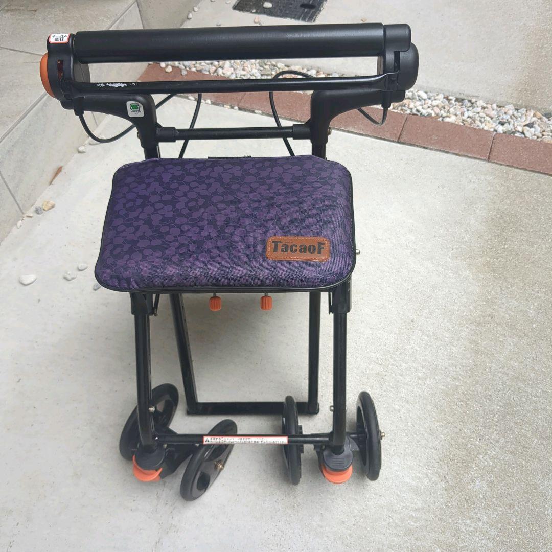 【美品】幸和製作所 TacaoF テイコブ シルバーカー コンパクト CPS03