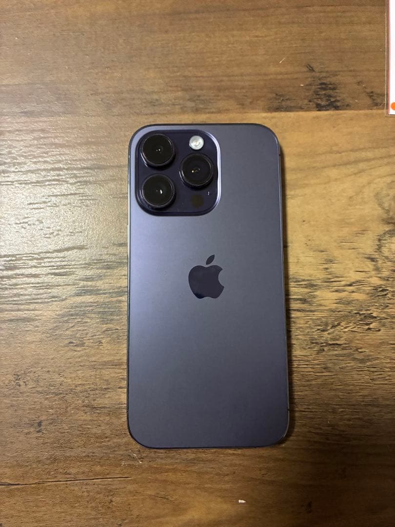 【最終値下げ】iPhone14pro256GB ディープパープル