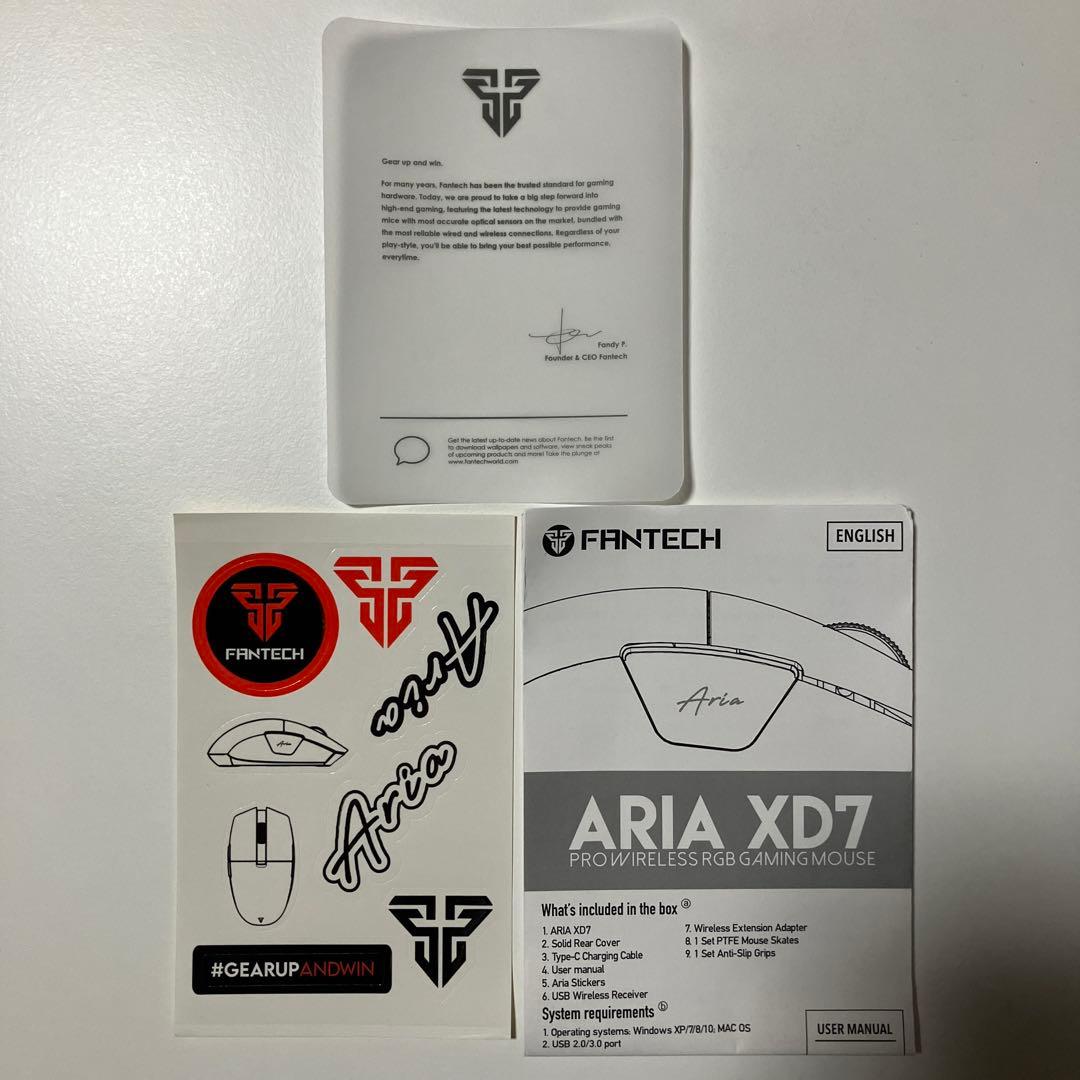 マウス・トラックボール FANTECH Aria XD7